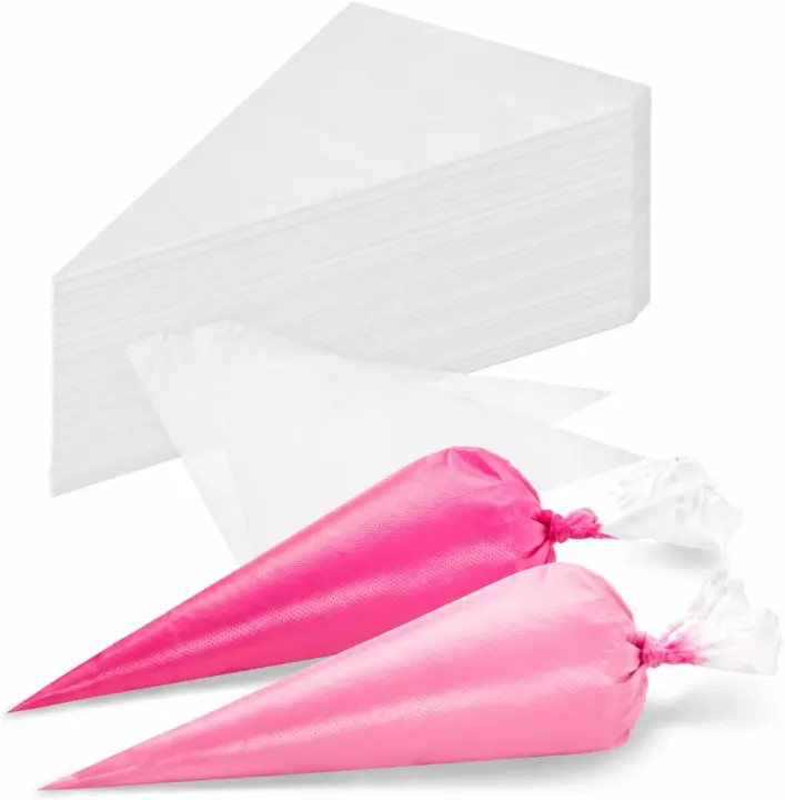 16-inch Disposable Piping Bags — 300-Pack Heavy-Duty HDPE