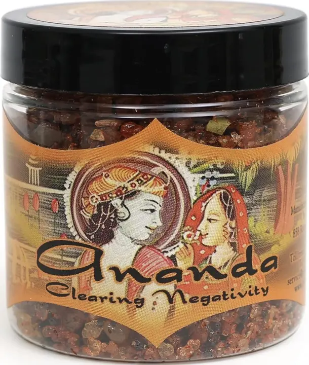 Ananda Resin Spiritual Resin Incense — Handmade 2.4 oz Jar