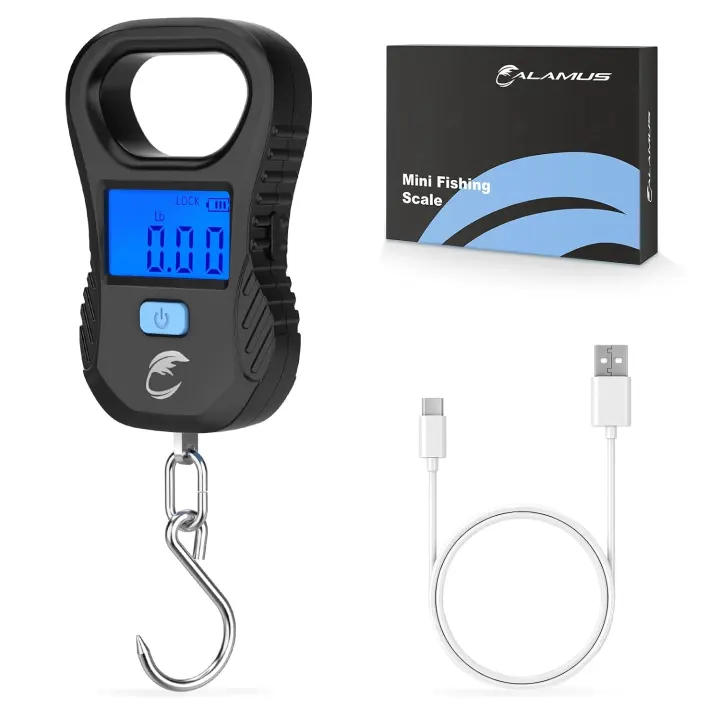 Calamus Lightweight USB-C Fishing Scale (Black)