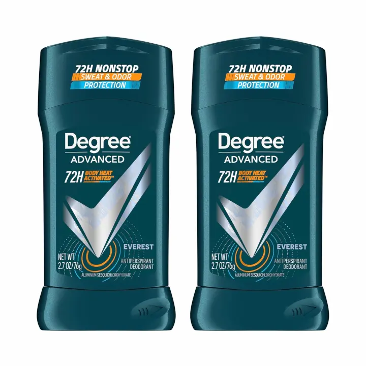Degree Advanced Antiperspirant Stick — Everest, 2.6 oz (2-Pack)