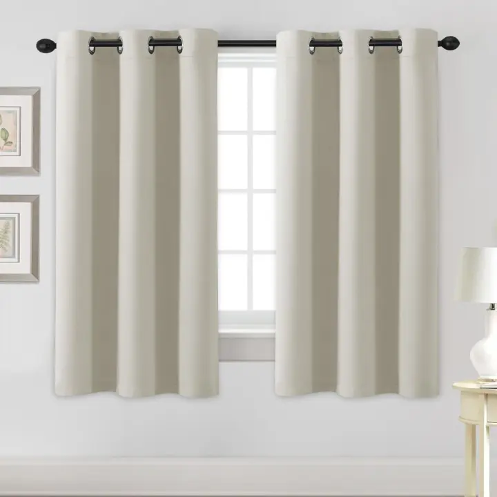 H.VERSAILTEX 63" Thermal Blackout Curtain Panels — Grommet Pair