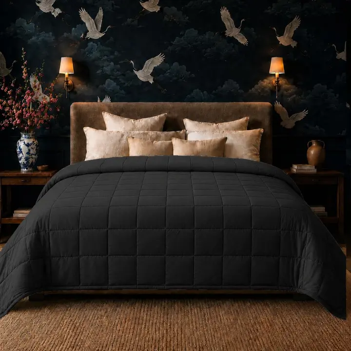 HomeSmart King-Size 50 lb Weighted Blanket — Oversized Heavy Blanket