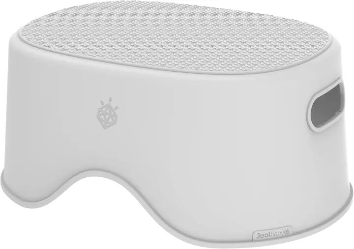 Jool Baby Step Stool — Non-Slip Kids Bathroom Step (Gray)