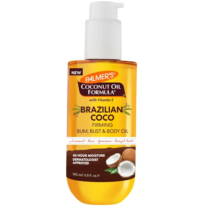 Palmer's Brazilian Cocoa Firming Body Oil (Coconut Oil Formula) — 6.5 fl oz