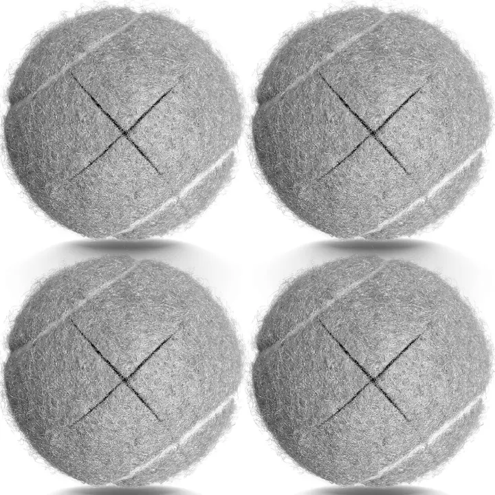 Pre-Cut Tennis Ball Glides for Walkers and Furniture — Felt Protectors