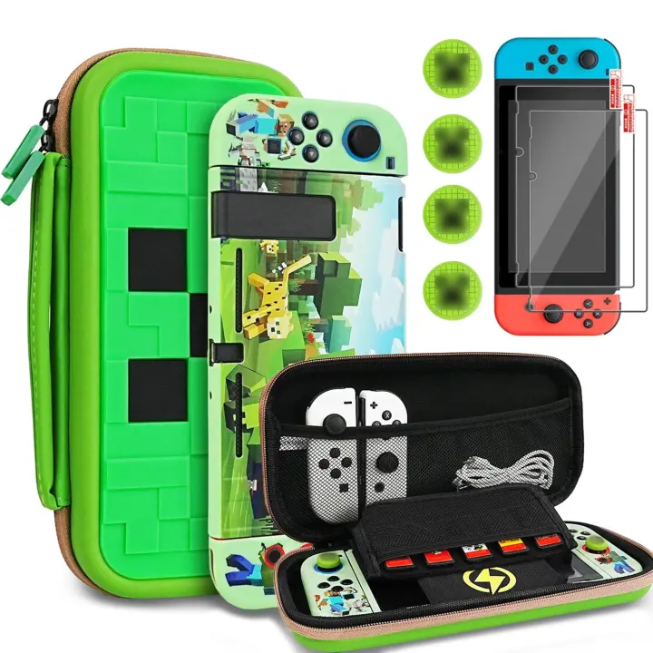Protective Travel Case Kit for Nintendo Switch (Original 2017 Model)