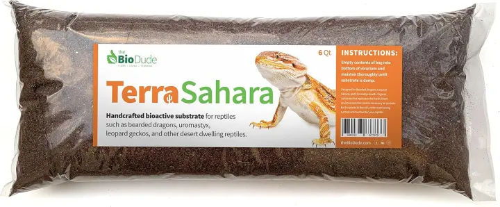 Terra Sahara Bioactive Reptile Substrate — 6-Quart Desert Mix