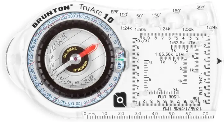 TruArc10 Baseplate Compass — Compact Field Navigation Tool