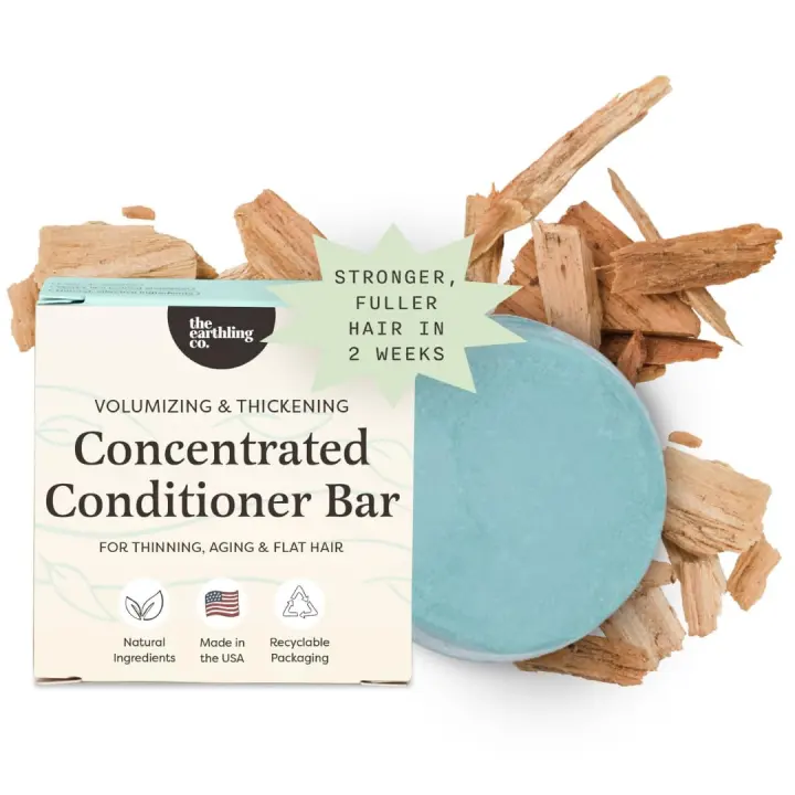 Volumizing Conditioner Bar — Solid Conditioner for Thinning, Fine Hair
